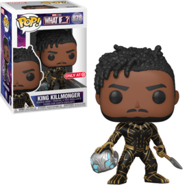 FUNKO POP ! KING KILLMONGER 878 TARGET EXCLUSIVE WHAT IF???
