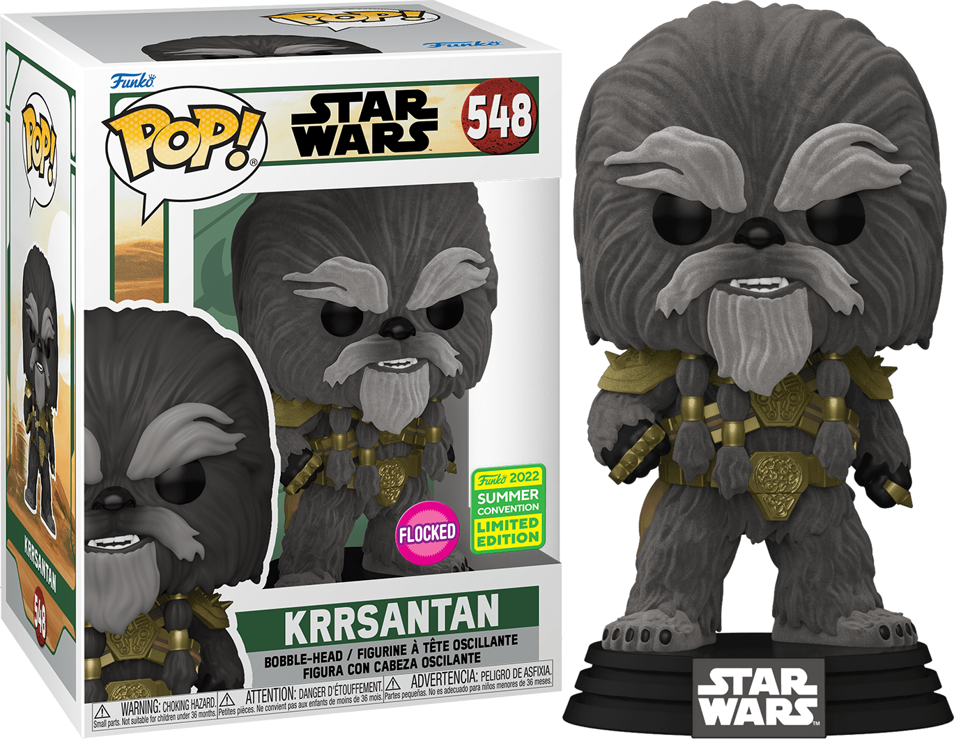 Funko POP! Star Wars - Krrsantan (Flocked) Summer Con Shared