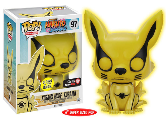 Funko Pop! Animation Naruto Shippuden - Kurama Mode Kurama Glow In The Dark 6 in