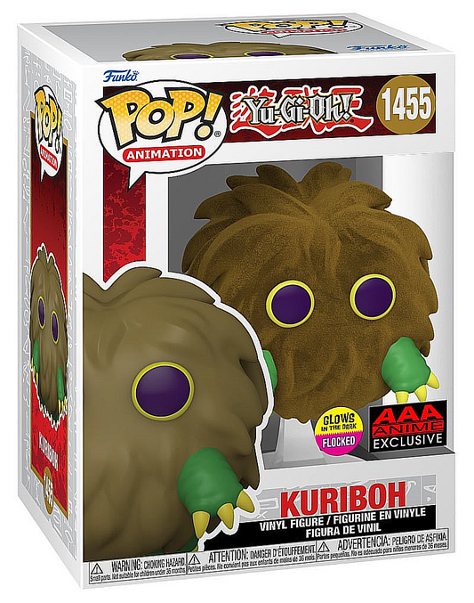 Funko Pop! Animation #1455 Kuriboh AAA Anime Exclusive Glow in the Dark Flocked