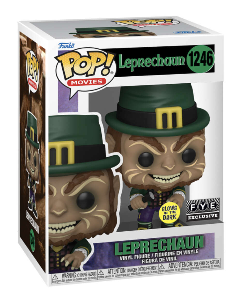 Funko POP! Leprechaun #1246 Glow In The Dark FYE Exclusive