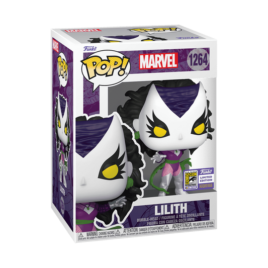 Funko Pop! Marvel Lilith #1264 2023 SDCC Exclusive Official Sticker