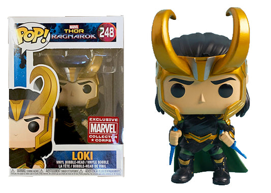 Funko Pop! Marvel Thor Ragnarok #248 Loki (Marvel Collector Corps Exclusive)