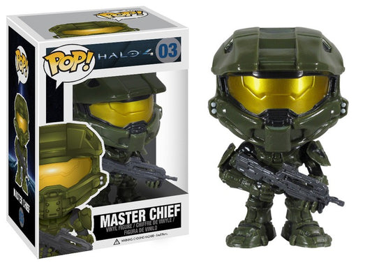 Funko! Halo 4 Master Chief Funko Pop #03 DAMAGED