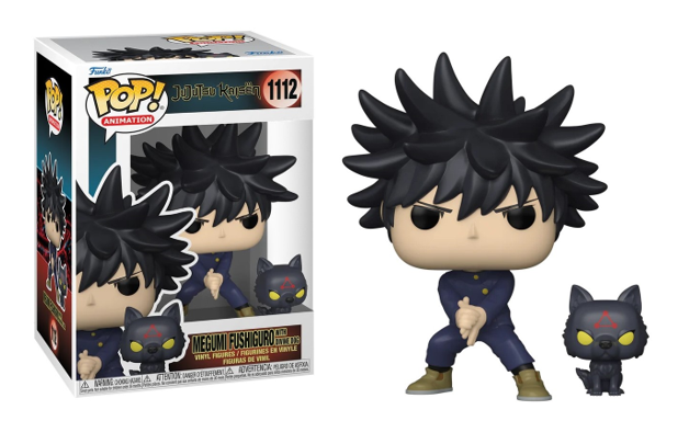 Funko POP! Jujutsu Kaisen - Megumi Fushiguro (with Divine Dog)  #1112