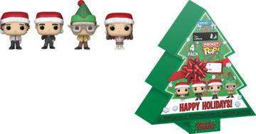Funko Pocket Pop!: The Office - Michael Scott - Dwight Schrute - Jim - Pam