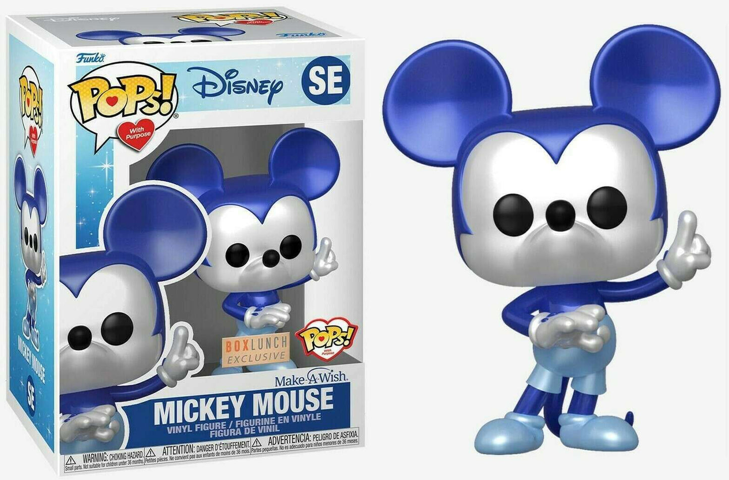 Funko POP! With Purpose: Disney - Mickey Mouse SE [Make-A-Wish] (BoxLunch)