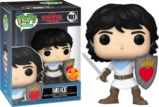 Funko Pop Stranger Things Digital Pop! Release Mike 191 LE 3000