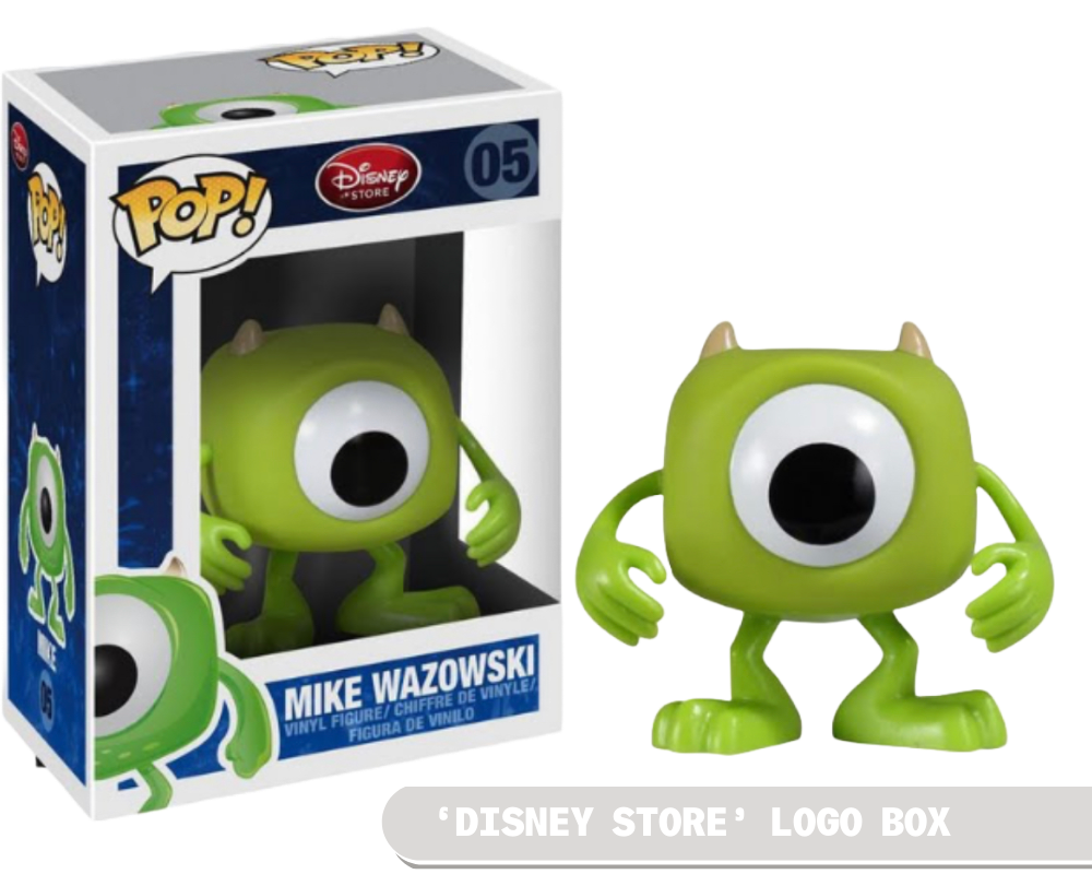 Funko Pop! Disney Store RED logo Mike Wazowski 05 2011