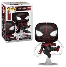 Funko Pop! Marvel's Spider-Man Miles Morales Advanced Tech Suit #772 Figure