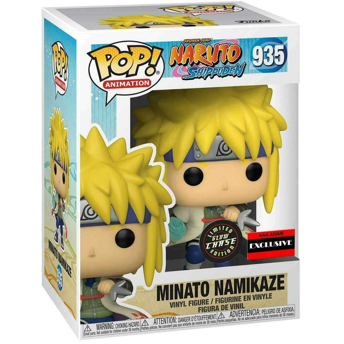 Funko Pop! Vinyl: Naruto Shippuden - Minato Namikaze (Chase) (Glows in the Dark)