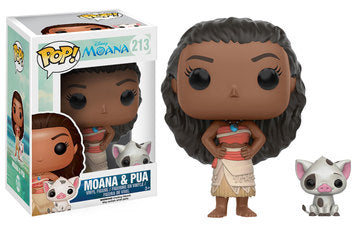 Funko Pop! Vinyl: Disney - Moana (w/ Pua) #213