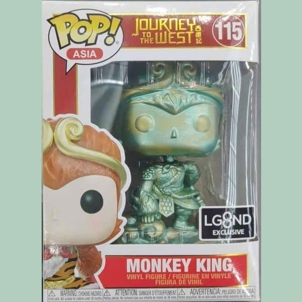 Funko POP! Asia: Journey to the West - Monkey King (Patina) China Con Exclusive #115