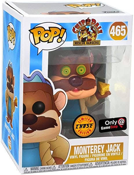 Funko POP! Disney Chip and Dale CHASE Monterey Jack #465 [Hypnotized] Exclusive