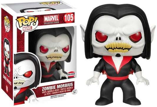 Funko Pop! Marvel 105 Zombie Morbius Collector Corps Exclusive Vinyl Figure