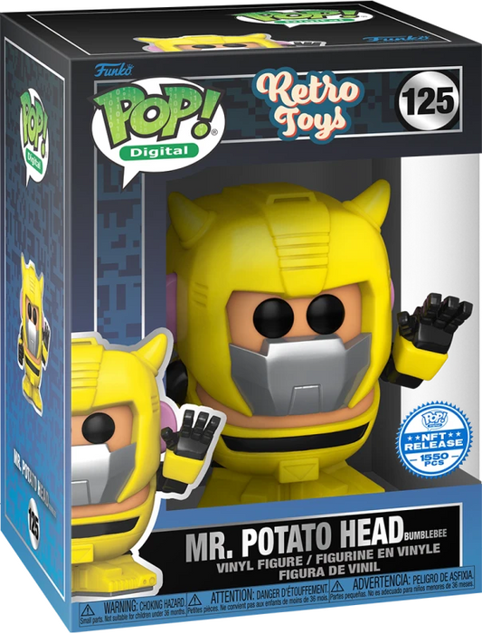 Funko Pop! Digital: Retro Toys - Mr Potato Head as Bumblebee #125 LE 1550