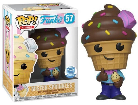 Funko Pop!  Spastik Plastik - Mr Sprinkles Chocolate #57 - Funko Limited Edition