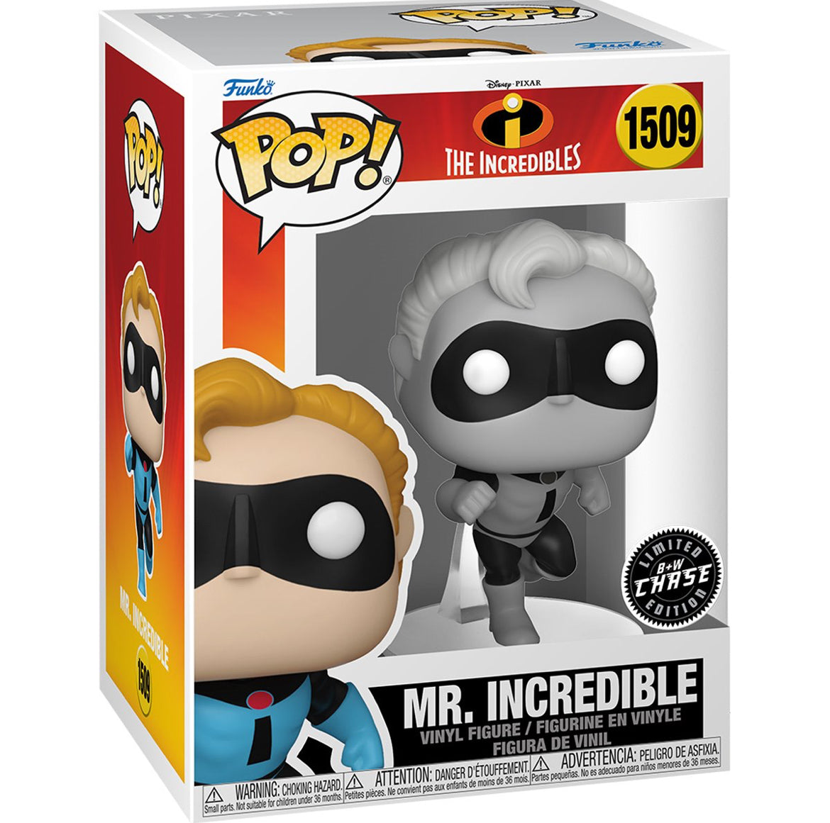 Funko Pop Disney Pixar Mr. Incredible (Chase) #1509
