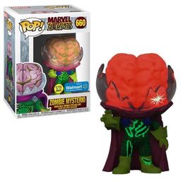 Funko Pop! Marvel Zombies #660 Zombie Mysterio GITD Walmart Exclusive