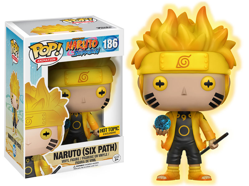 Funko Pop! Vinyl: Naruto Shippuden - Naruto Uzumaki (Six Path) (Glow)