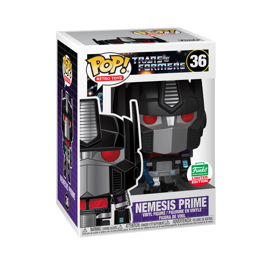 Funko Pop! Vinyl: Transformers - Nemesis Prime #36 - Funko Shop Exclusive