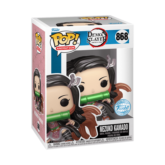 Funko Pop Demon Slayer Nezuko Kamado Metallic Exclusive #868