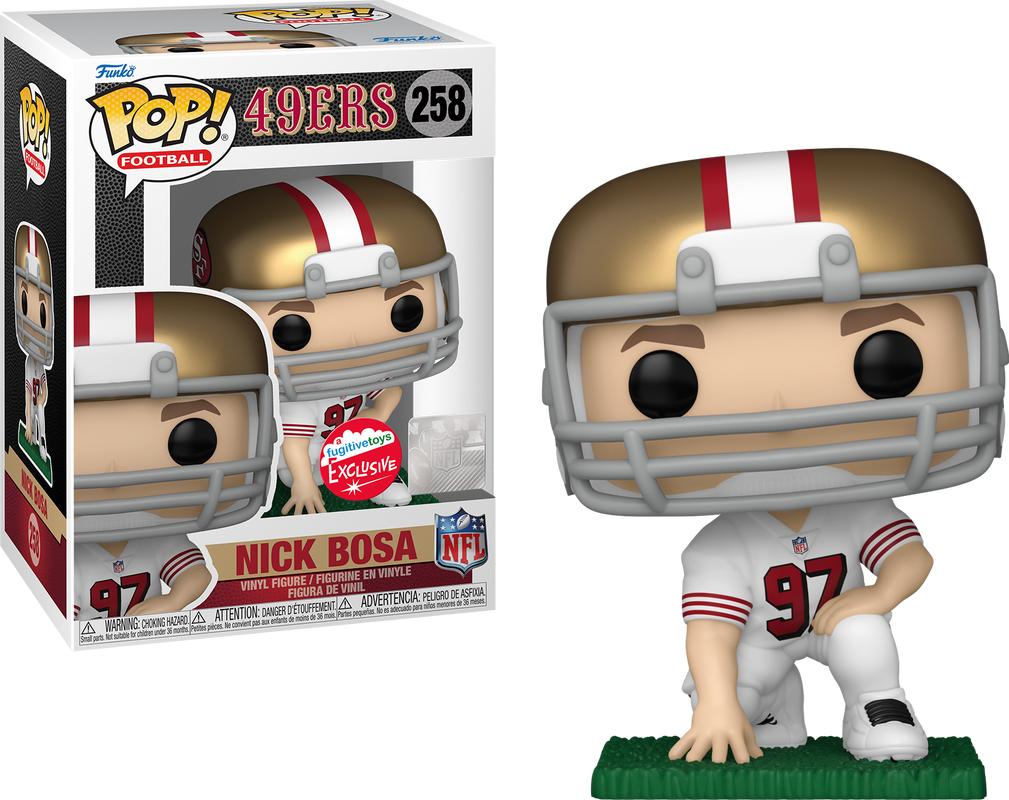 Funko Pop! Vinyl: Nick Bosa - Fugitive Toys (Exclusive) #258