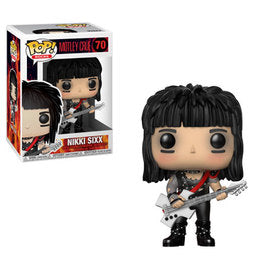 Funko Pop! Rocks NIKKI SIXX Vinyl Figure #70 Motley Crue