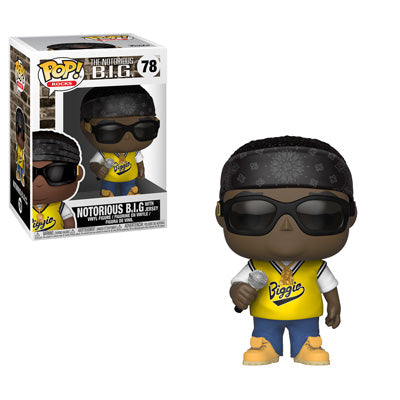 Funko Pop! Music Rocks Notorious B.I.G BIG with Jersey #78