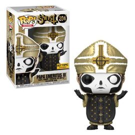 Funko PoP! Ghost Papa Emeritus III #204 Hot Topic Exclusive Vinyl Figure
