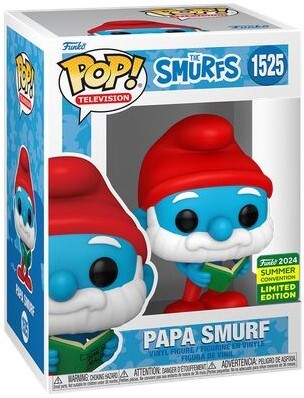 Funko Pop Papa Smurf 2024 SDCC Summer Convention Exclusive