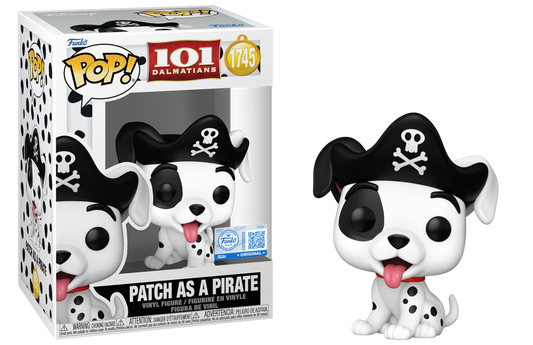 Funko Pop! Vinyl: 101 Dalmatians - Patch as Pirate #1745