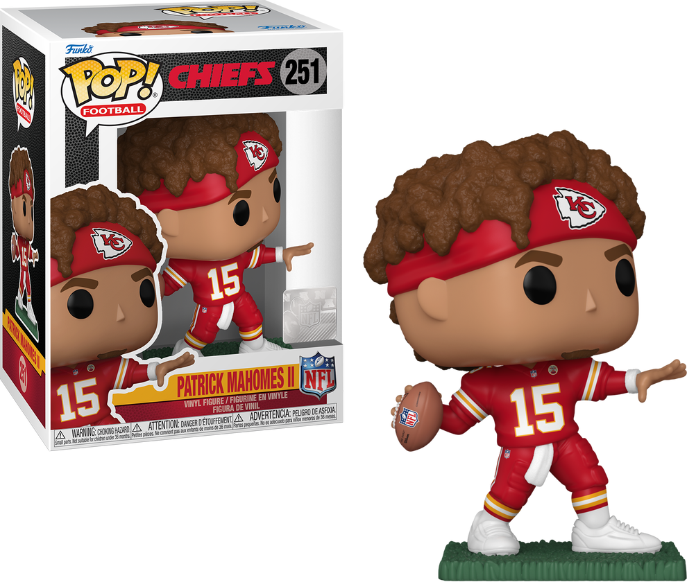 Funko POP! NFL Vinyl Figure - PATRICK MAHOMES II [Kansas City Chiefs] #251