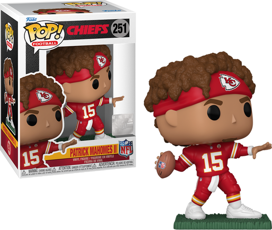 Funko POP! NFL Vinyl Figure - PATRICK MAHOMES II [Kansas City Chiefs] #251