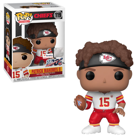 Patrick Mahomes Funko Pop! Football Vinyl Figure #119 Fanatics Exclusive 2019