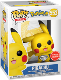 Funko POP! Games: Pokemon Pikachu Waving Diamond 3.75-in Vinyl Figure GameStop