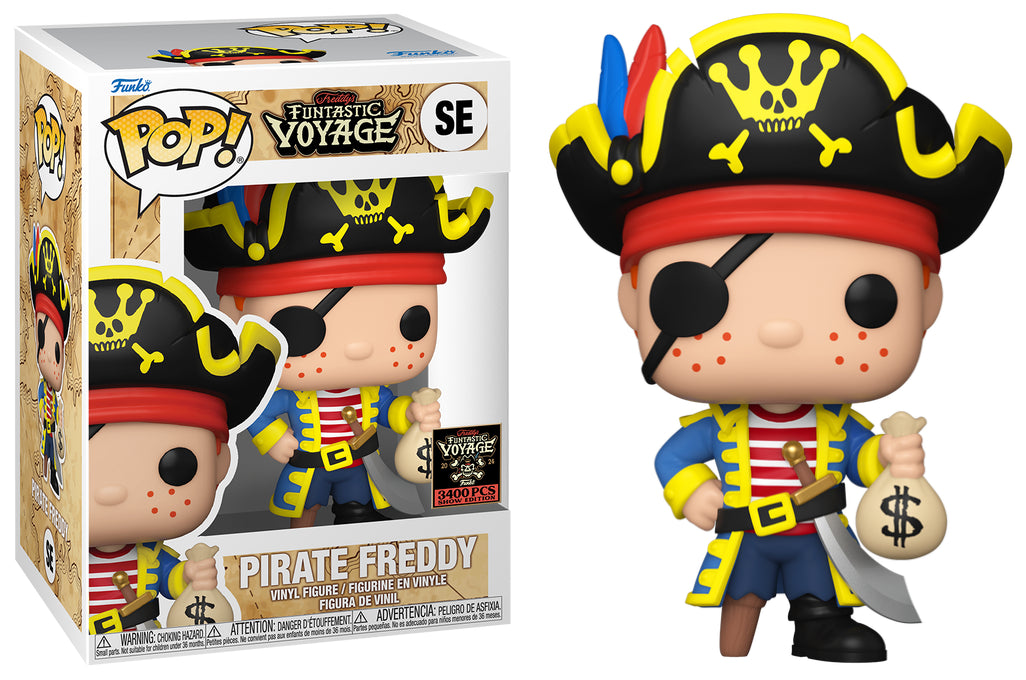 Funko Pop! Pirate Freddy SE SDCC 2024 Funtastic Voyage LE 3400 Show Edition