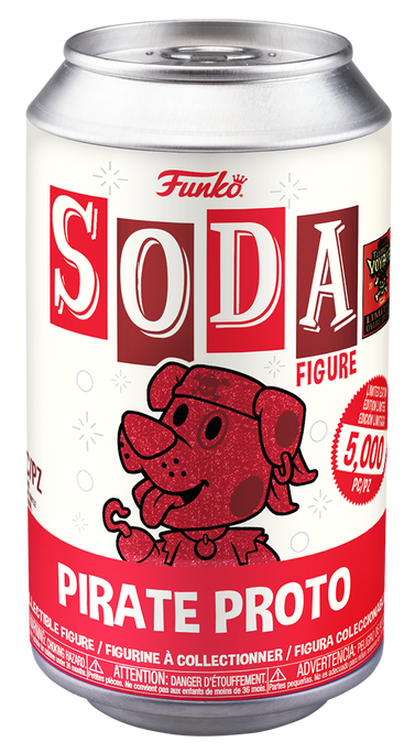 Funko Box of Fun 2024 Funtastic Voyage - Soda Pirate Proto RED- Sealed - LE 5000