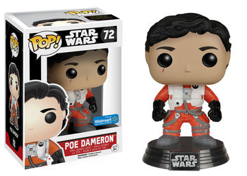 Funko Pop! Star Wars Poe Dameron 72 - Walmart Exclusive NIB