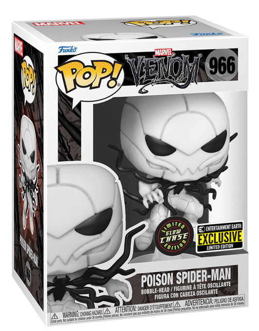 Funko Pop! Venom Poison Spider-Man #966 Entertainment Earth Exclusive Glow Chase