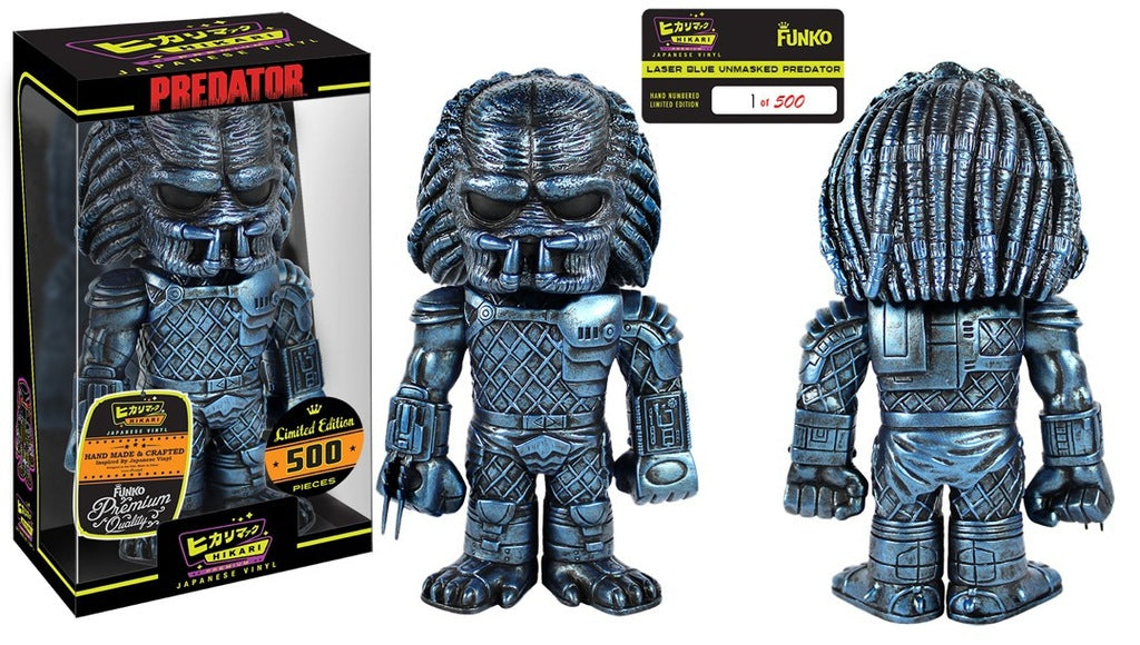 Funko Hikari Movies: Laser Blue Unmasked Predator Gemini Collectibles Exclusive LE 500