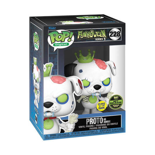Funko Pop! Digital: Funkoween Series 1 - Proto as Zombie LE 2500 NFT