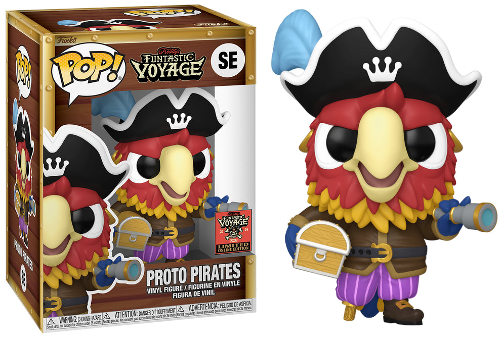 Funko Pop! Funtastic Voyage Proto Pirates Parrot SE 2024