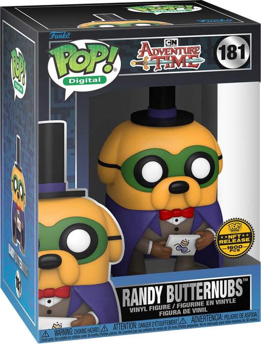 Funko Pop! Digital Adventure Time Randy Butternubs #179 1600 pcs NFT Release