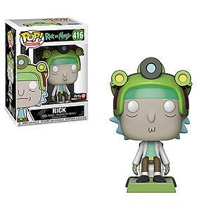 Funko POP! Rick and Morty: Rick #416 Blips and Chitz Gamestop Exclusive