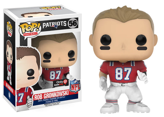 Funko Pop! Vinyl: NFL Patriots - Rob Gronkowski (Retro Jersey) - GameStop Exclusive #56