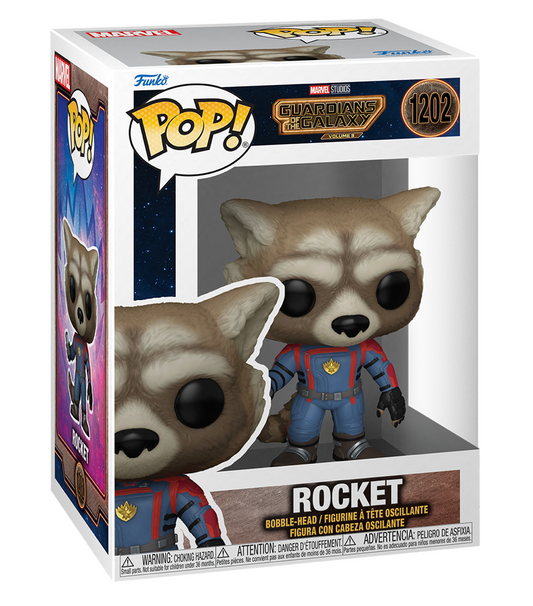 Funko Pop! Marvel Guardians of the Galaxy Vol. 3 - Rocket #1202