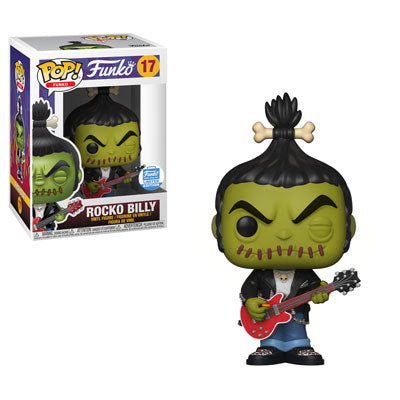 Funko Pop! Spastik Plastik Rocko Billy #17 Funko Shop Exclusive limited edition