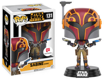 Funko Pop! Star Wars Rebels Sabine Wren #131 Walgreens Exclusive