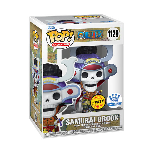 Funko Pop! One Piece: Samurai Brook (Chase) Metallic #1129